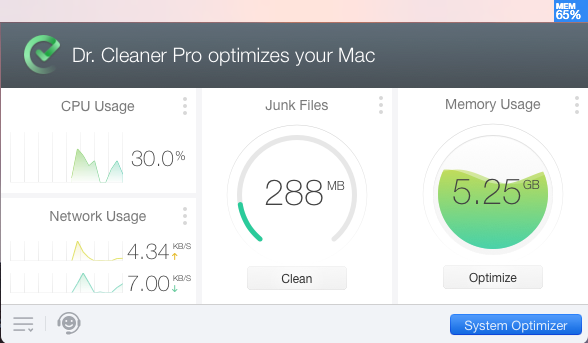updating dr.cleaner for mac